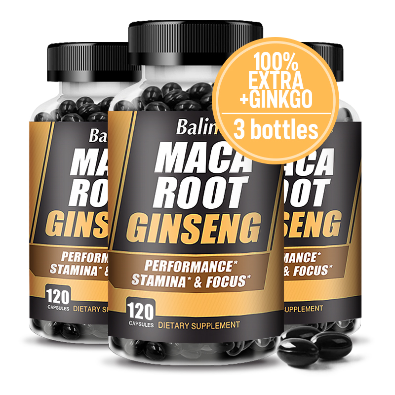 Herbal Supplement - Capsule di radice di maca (contiene