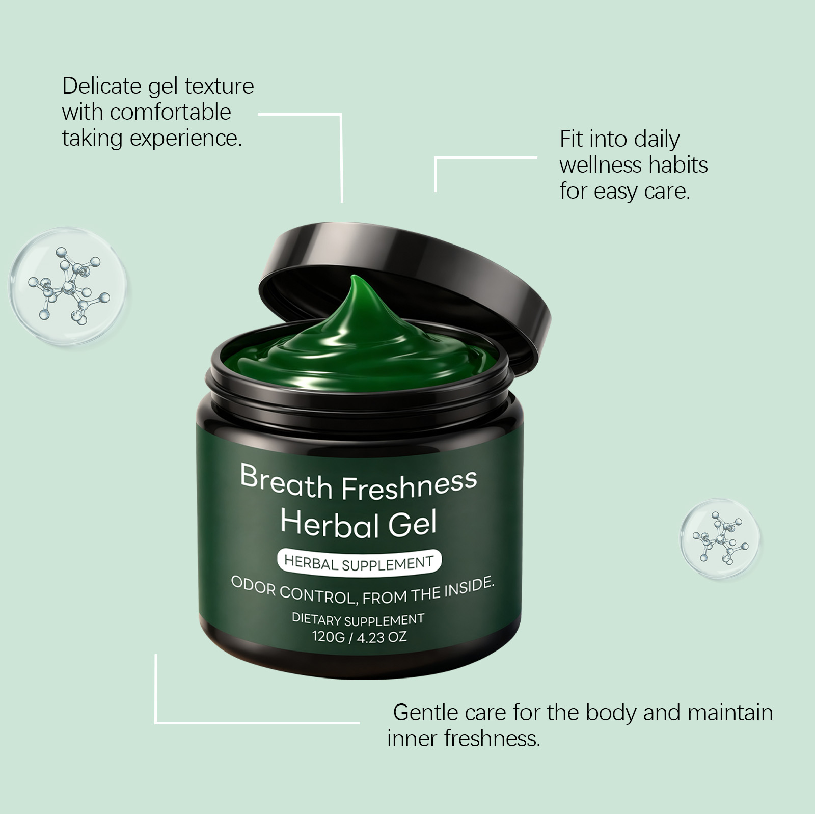 Gel alle erbe per la freschezz - Herbal Supplement recensione e prezzo
