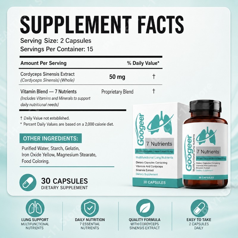 Capsule di Estratto di Cordyce - Herbal Supplement recensione e prezzo