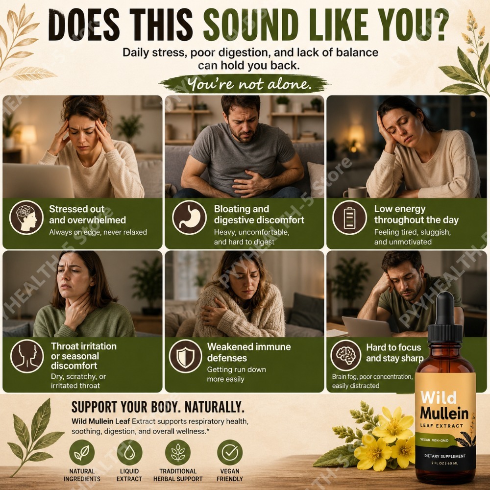 Gocce di Foglie di Verbasco Se - Herbal Supplement recensione e prezzo
